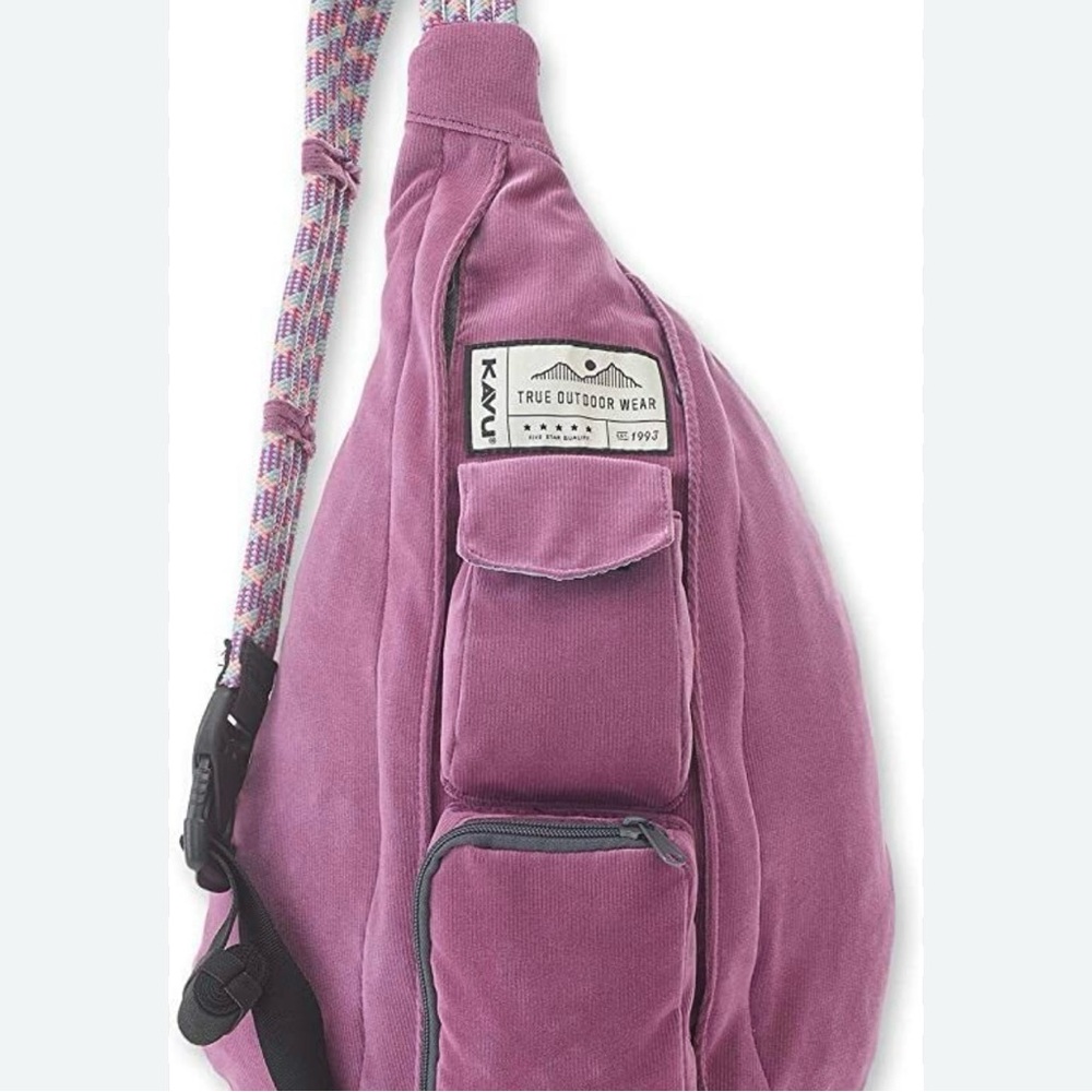 Kavu original rope sling back in light purple/pink